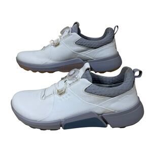 ECCO BIOM H4 BOA GORE-TEX Golf Shoes White & Gray Women’s Sz EU41 / US10-10.5